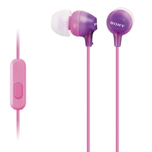 Sony MDR-EX15AP EX Monitor Headphones (Violet) MDREX15AP/V