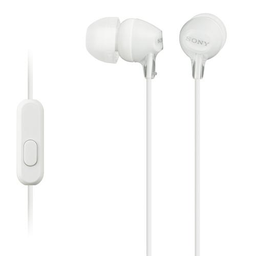 Sony MDR-EX15AP EX Monitor Headphones (White) MDREX15AP/W, Sony, MDR-EX15AP, EX, Monitor, Headphones, White, MDREX15AP/W,