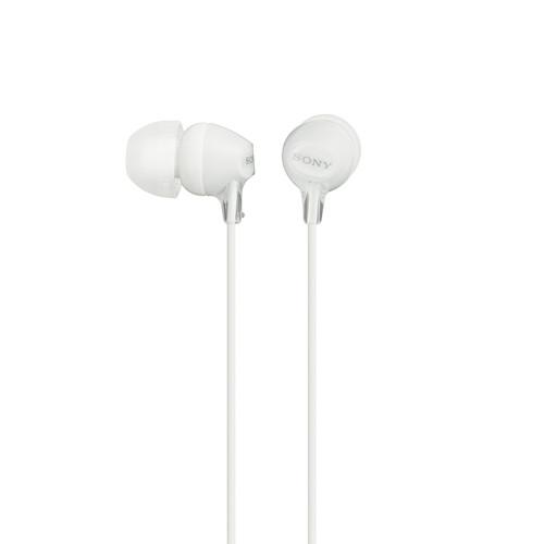 Sony MDR-EX15LP In-Ear Headphones (White) MDREX15LP/W, Sony, MDR-EX15LP, In-Ear, Headphones, White, MDREX15LP/W,