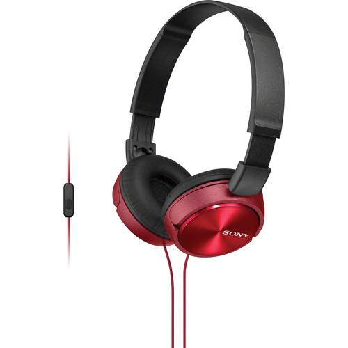 Sony MDR-ZX310AP ZX Series Stereo Headset (Red) MDRZX310AP/R, Sony, MDR-ZX310AP, ZX, Series, Stereo, Headset, Red, MDRZX310AP/R,