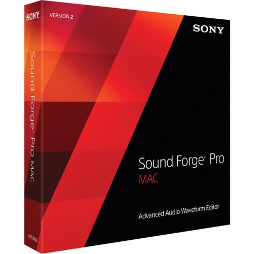 Sony Sound Forge Pro Mac 2.5 - Digital Audio Editing SFM2000