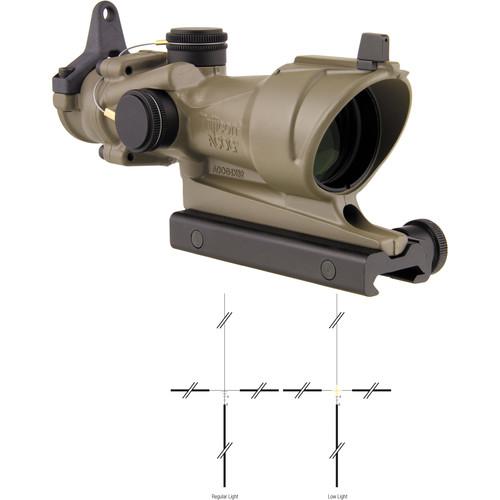 Trijicon ACOG 4x32 Illuminated Amber 223 BDC TA01-D-100317