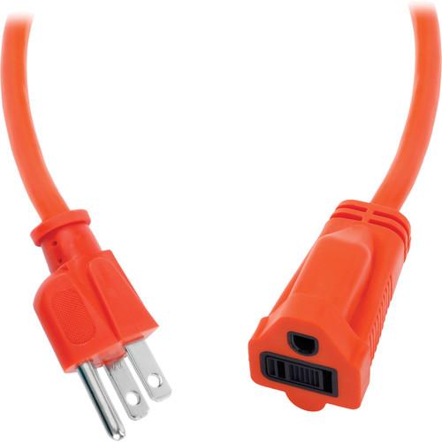 Watson 1.5 ft AC Power Extension Cord 14 AWG (Gray) ACE14-1.5G