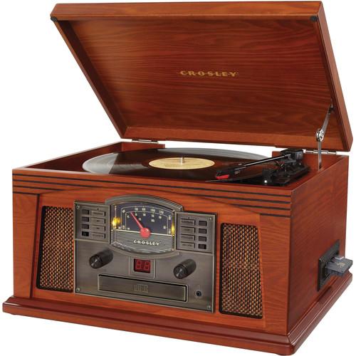 Crosley Radio Lancaster Sound System with Turntable, CR42C-PA