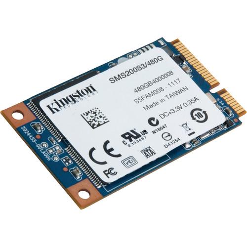 Kingston 480GB SSDNow ms200 mSATA Solid State Drive, Kingston, 480GB, SSDNow, ms200, mSATA, Solid, State, Drive