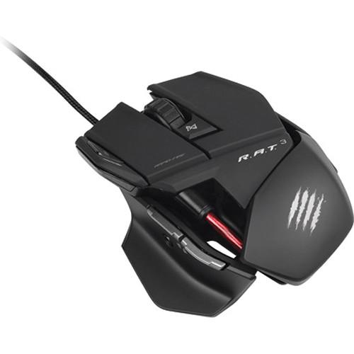 Mad Catz R.A.T. 3 Gaming Mouse for PC and Mac MCB437030001/04/1