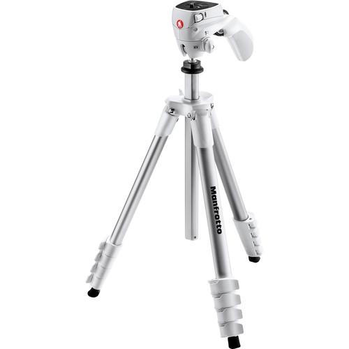 Manfrotto Compact Action Aluminum Tripod (Black) MKCOMPACTACN-BK