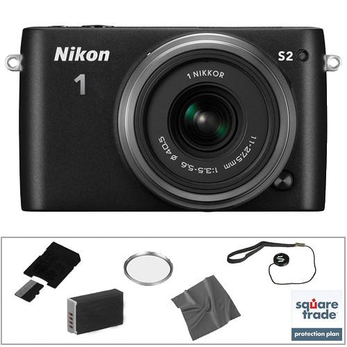 Nikon Nikon 1 S2 Mirrorless Digital Camera Deluxe Kit