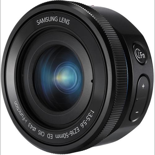 Samsung 16-50mm f/3.5-5.6 Power Zoom ED OIS Lens EX-ZP1650ZABUS, Samsung, 16-50mm, f/3.5-5.6, Power, Zoom, ED, OIS, Lens, EX-ZP1650ZABUS