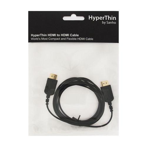 Sanho HyperThin HDMI Cable (2.6', Black) SAHT08BLACK