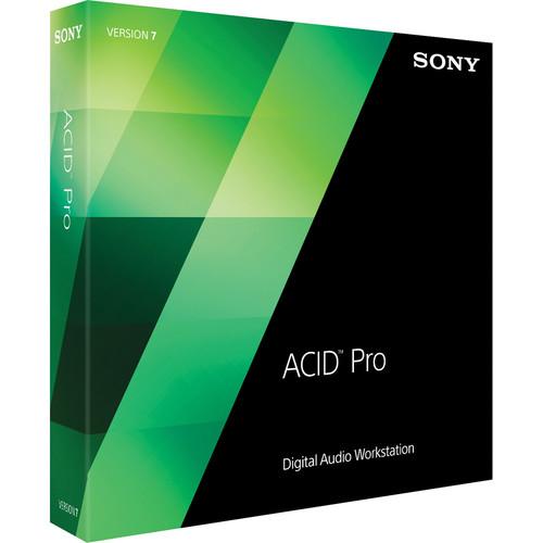 Sony ACID Pro 7 - Audio, MIDI and Loop Based ASAC7099ESD