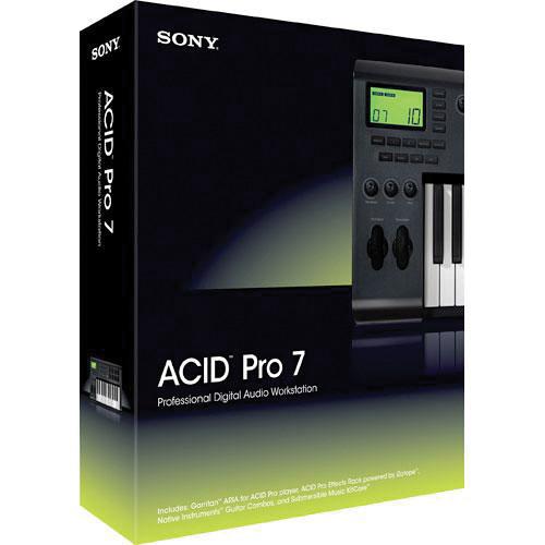 Sony ACID Pro 7 - Audio, MIDI and Loop Based ASAC7099ESD