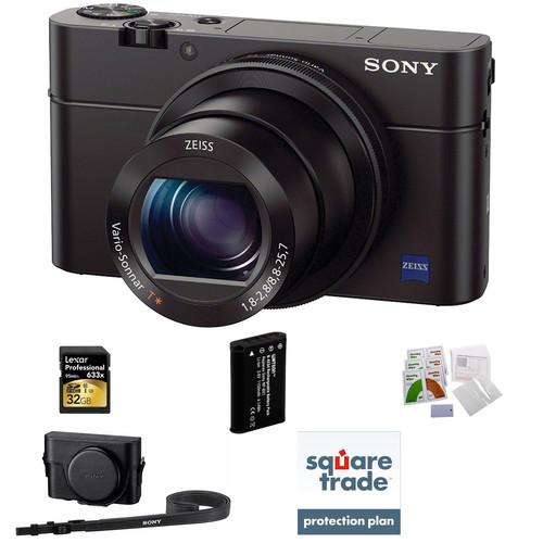 Sony DSC-RX100 III Digital Camera DSCRX100M3/B, Sony, DSC-RX100, III, Digital, Camera, DSCRX100M3/B,