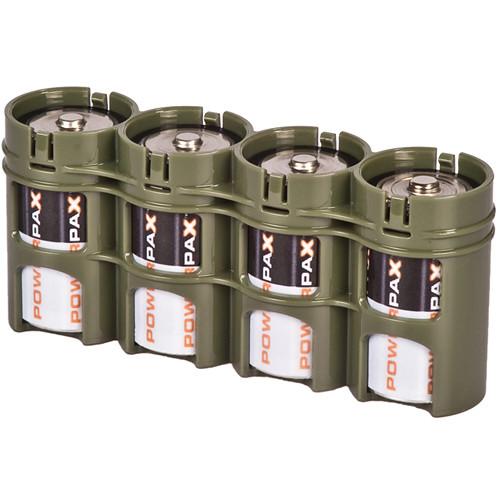 STORACELL SlimLine D4 Battery Holder (Orange) SLD4ORG, STORACELL, SlimLine, D4, Battery, Holder, Orange, SLD4ORG,