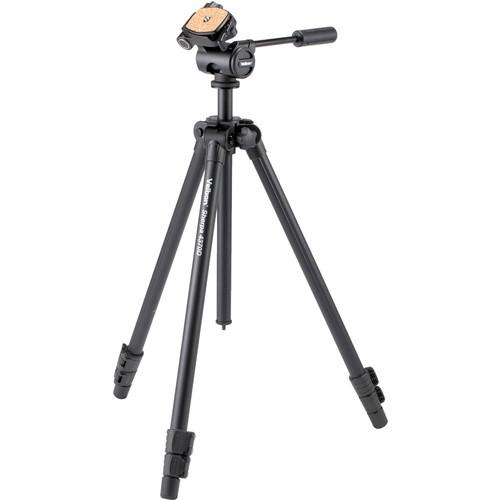 Velbon Sherpa 5370D Aluminum Tripod with 3-Way SHERPA 5370D, Velbon, Sherpa, 5370D, Aluminum, Tripod, with, 3-Way, SHERPA, 5370D,