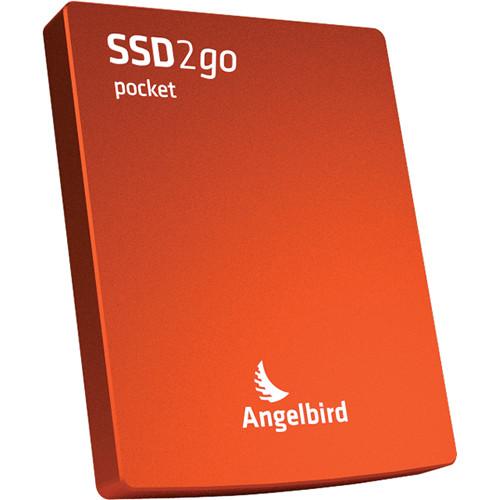 Angelbird 128GB SSD2go Pocket Portable Solid State 2GOPKT128SK