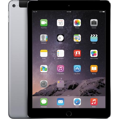 Apple 16GB iPad Air 2 (Wi-Fi Only, Space Gray) MGL12LL/A, Apple, 16GB, iPad, Air, 2, Wi-Fi, Only, Space, Gray, MGL12LL/A,