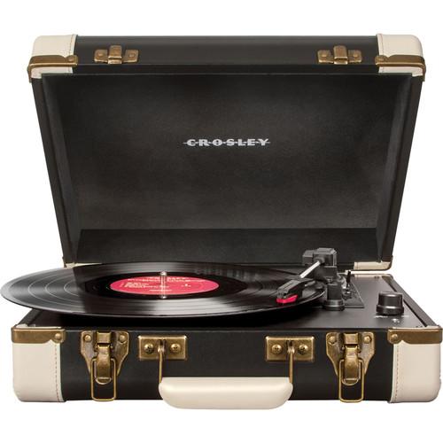 Crosley Radio Executive Portable Turntable with USB CR6019A-BR, Crosley, Radio, Executive, Portable, Turntable, with, USB, CR6019A-BR