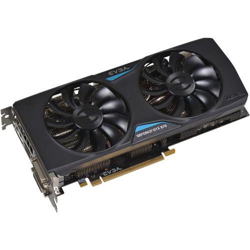 EVGA GeForce GTX 970 SuperClocked Graphics Card 04G-P4-1972-KR, EVGA, GeForce, GTX, 970, SuperClocked, Graphics, Card, 04G-P4-1972-KR