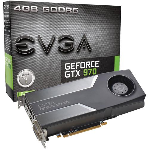 EVGA GeForce GTX 970 SuperClocked Graphics Card 04G-P4-1972-KR