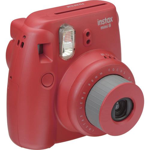 Fujifilm instax mini 8 Instant Film Camera (Raspberry) 16443917, Fujifilm, instax, mini, 8, Instant, Film, Camera, Raspberry, 16443917