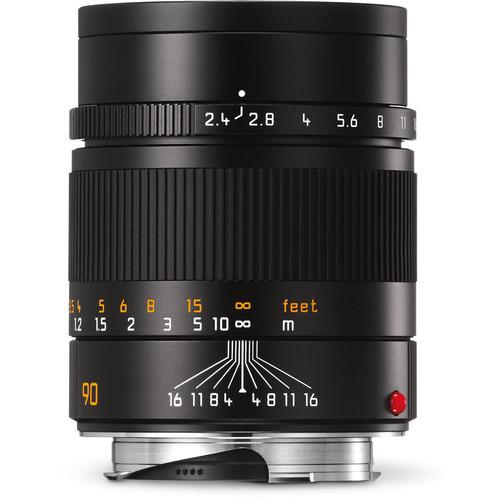 Leica  Summarit-M 90mm f/2.4 Lens (Black) 11684, Leica, Summarit-M, 90mm, f/2.4, Lens, Black, 11684, Video