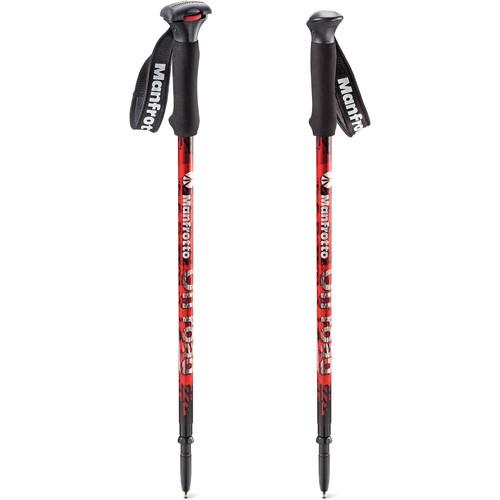 Manfrotto Off road Aluminum Walking Sticks (Red) MMOFFROADR