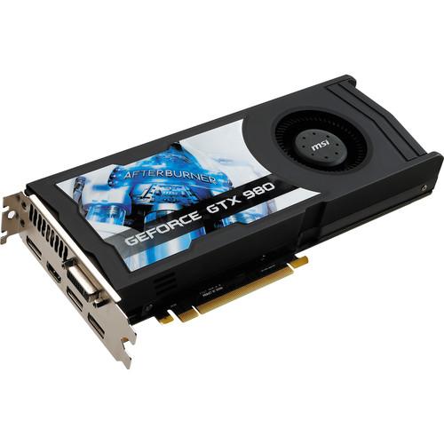 MSI GeForce GTX 980 Gaming 4G Graphics Card GTX 980 GAMING 4G, MSI, GeForce, GTX, 980, Gaming, 4G, Graphics, Card, GTX, 980, GAMING, 4G