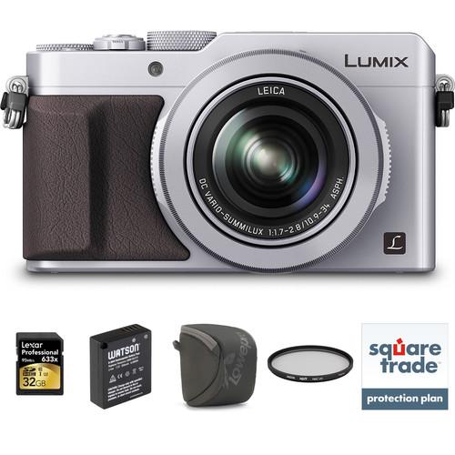 Panasonic Lumix DMC-LX100 Digital Camera (Silver) DMC-LX100S, Panasonic, Lumix, DMC-LX100, Digital, Camera, Silver, DMC-LX100S,