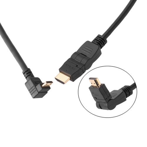 Pearstone 6' Swiveling HDMI to Right-Angle Mini HDMI HDCRS-106, Pearstone, 6', Swiveling, HDMI, to, Right-Angle, Mini, HDMI, HDCRS-106