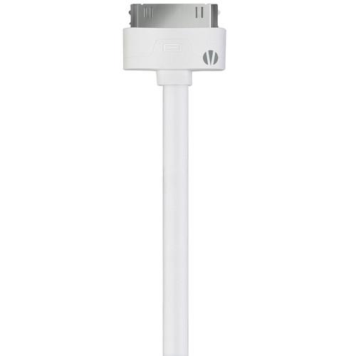 Vivitar 3' 30-Pin Apple Connector to USB Cable V11086-3-WHITE