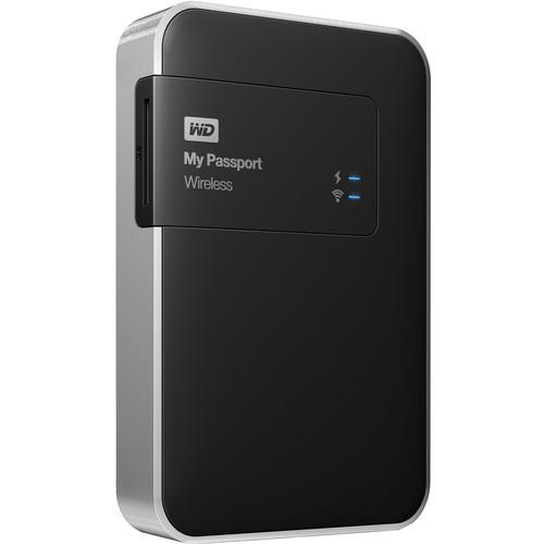 WD  1TB My Passport Wireless WDBK8Z0010BBK-NESN, WD, 1TB, My, Passport, Wireless, WDBK8Z0010BBK-NESN, Video