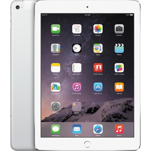 Apple 128GB iPad Air 2 (Wi-Fi   4G LTE, Silver) MH322LL/A