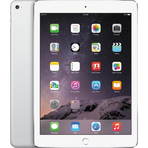 Apple 16GB iPad Air 2 (Wi-Fi Only, Silver) MGLW2LL/A, Apple, 16GB, iPad, Air, 2, Wi-Fi, Only, Silver, MGLW2LL/A,