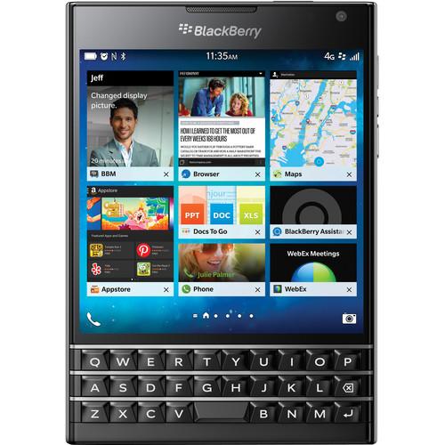 BlackBerry Passport SQW100-1 32GB Smartphone PASSPORT-BLACK, BlackBerry, Passport, SQW100-1, 32GB, Smartphone, PASSPORT-BLACK,