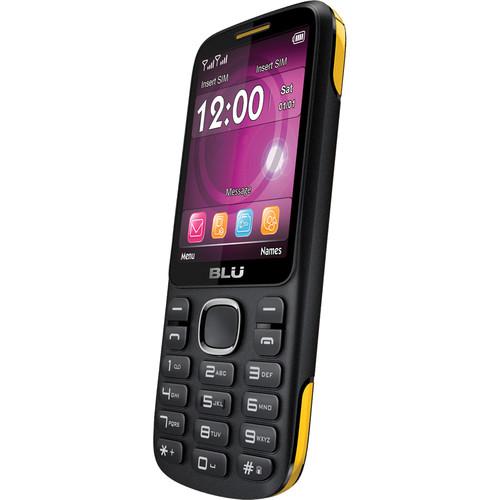 BLU Jenny TV 2.8 T276T Feature Phone T276T-BLK/YELLOW