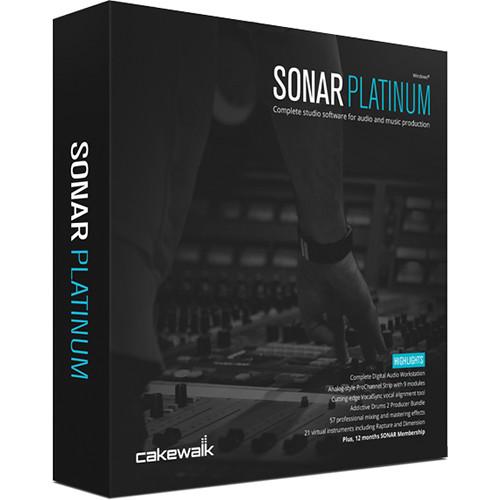 Cakewalk SONAR Platinum - Recording, Mixing, 10-CSPT1.00-10C