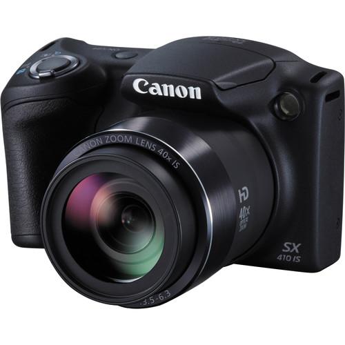 Canon PowerShot SX410 IS Digital Camera (Black) 0107C001