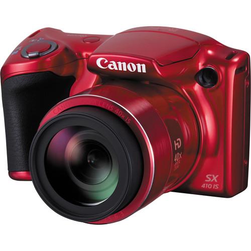 Canon PowerShot SX410 IS Digital Camera (Black) 0107C001