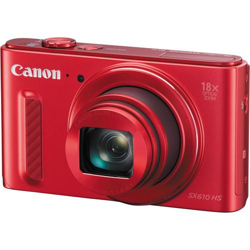 Canon PowerShot SX610 HS Digital Camera (Black) 0111C001