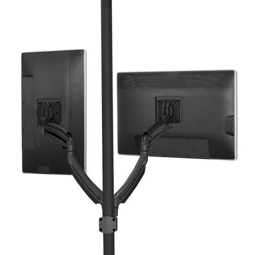 Chief Kontour K1P Dynamic Pole Dual Monitor Mount (Black), Chief, Kontour, K1P, Dynamic, Pole, Dual, Monitor, Mount, Black,