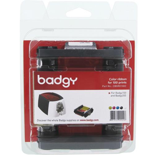 Evolis Black Monochrome Ribbon for Badgy100 & CBGR0500K