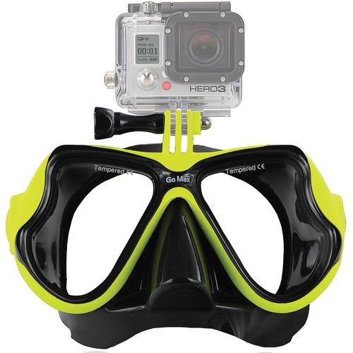 GoMax GoPro Scuba Diving Mask (Yellow) MASK01-YLW, GoMax, GoPro, Scuba, Diving, Mask, Yellow, MASK01-YLW,