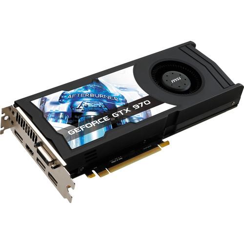 MSI GeForce GTX 970 Overclocked Graphics Card GTX 970 4GD5T/OC