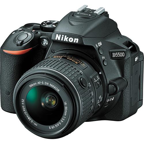 Nikon D5500 DSLR Camera with 18-55mm Lens (Red) 1547