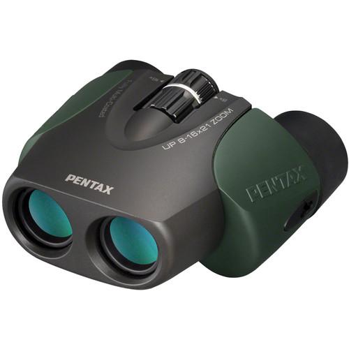 Pentax 8-16x21 U-Series UP Binocular (Green) 61963, Pentax, 8-16x21, U-Series, UP, Binocular, Green, 61963,