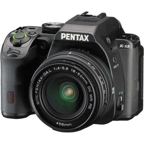 Pentax K-S2 DSLR Camera with 18-50mm Lens (White) 12073