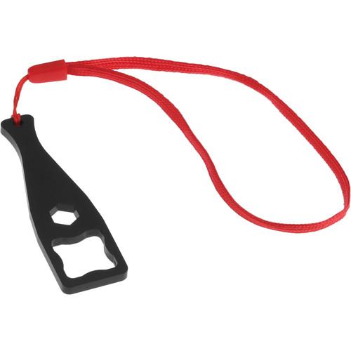 Revo Aluminum Wrench for GoPro Thumbscrews (Red) AC-WRENCH-RD, Revo, Aluminum, Wrench, GoPro, Thumbscrews, Red, AC-WRENCH-RD