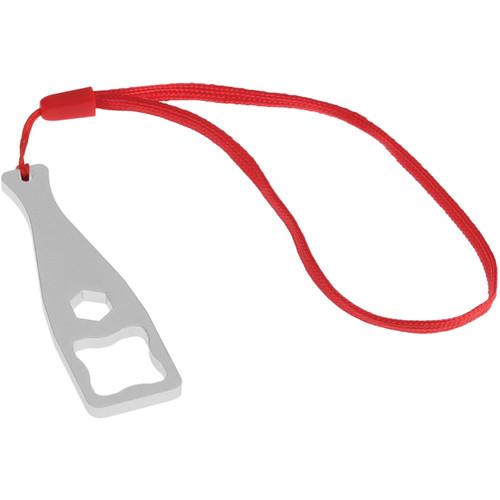 Revo Aluminum Wrench for GoPro Thumbscrews (Red) AC-WRENCH-RD