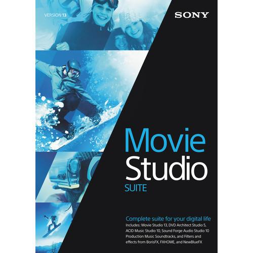 Sony Movie Studio 13 Suite (Academic, Download) ASMST13099ESD, Sony, Movie, Studio, 13, Suite, Academic, Download, ASMST13099ESD